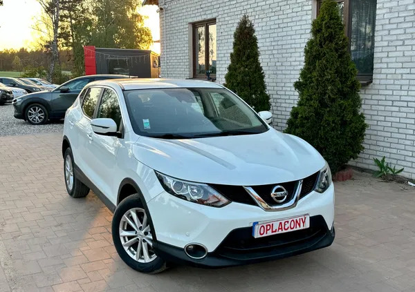 nissan qashqai mazowieckie Nissan Qashqai cena 54300 przebieg: 84122, rok produkcji 2017 z Ostrołęka